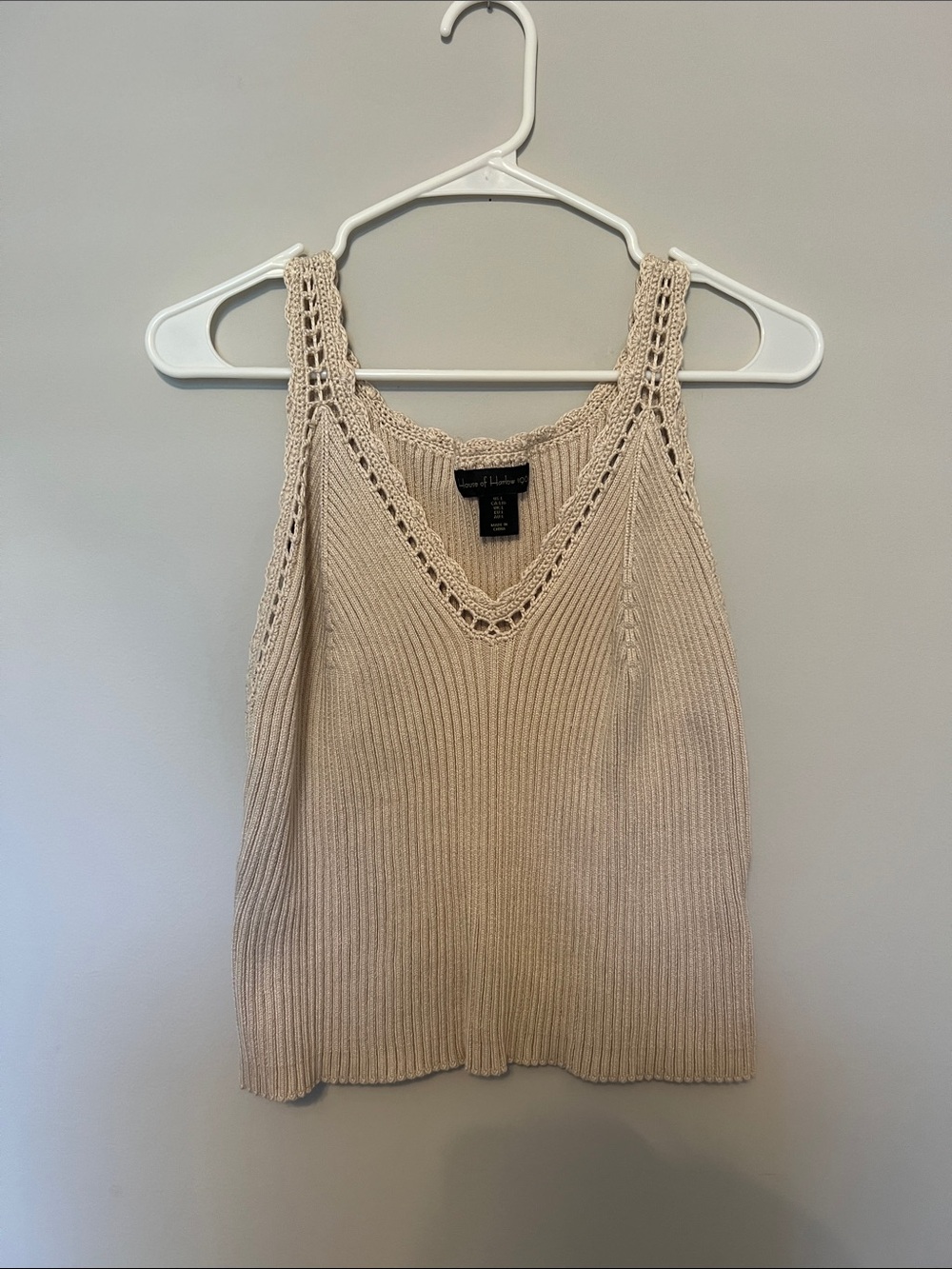 House of Harlow Knit Tank Top